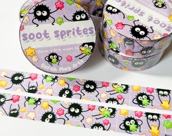 Cheeky Sprite Washi Tape | Cute Japanese Anime 15mm x 10m Washi Tape