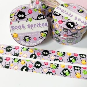 Cheeky Sprite Washi Tape | Leuke Japanse anime-washitape van 15 mm x 10 m