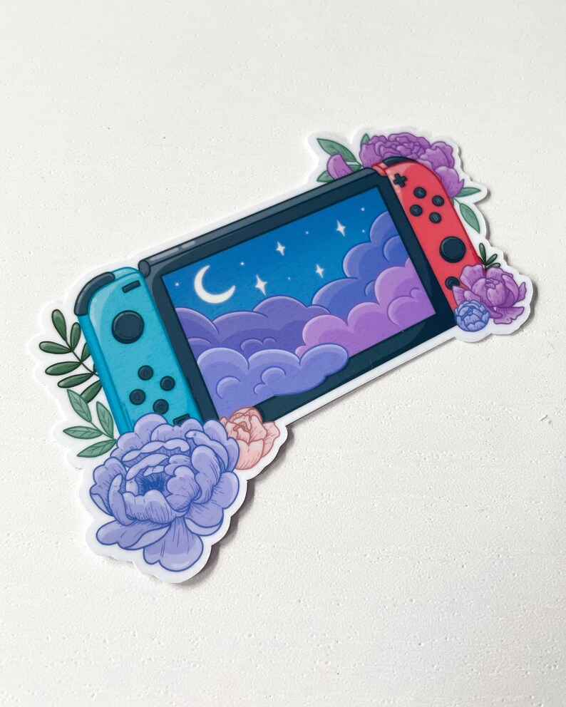 Swecth Sticker Switch Waterproof Die Cut Sticker - 3 Inch Nintendo Video Game Sticker ...