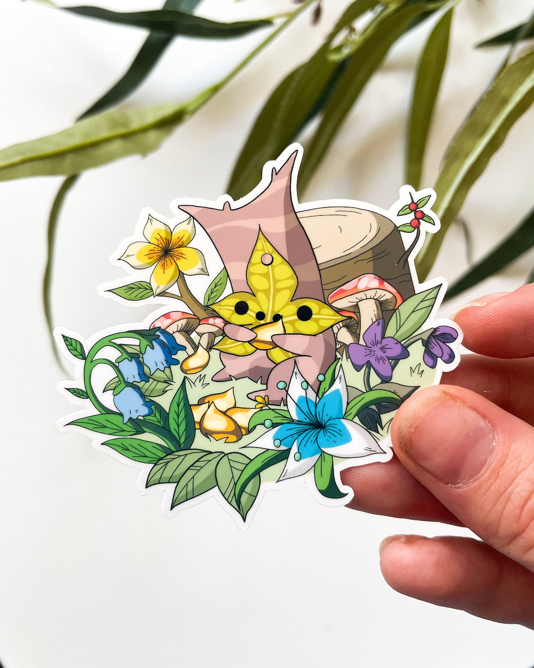 KOROページ Korok Zelda Breath of the Wild Digital Print - Etsy
