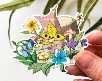 Korok Garden Vinyl Waterproof Die Cut Sticker - 3 inch Legend of Zelda: Breath of the Wild Sticker