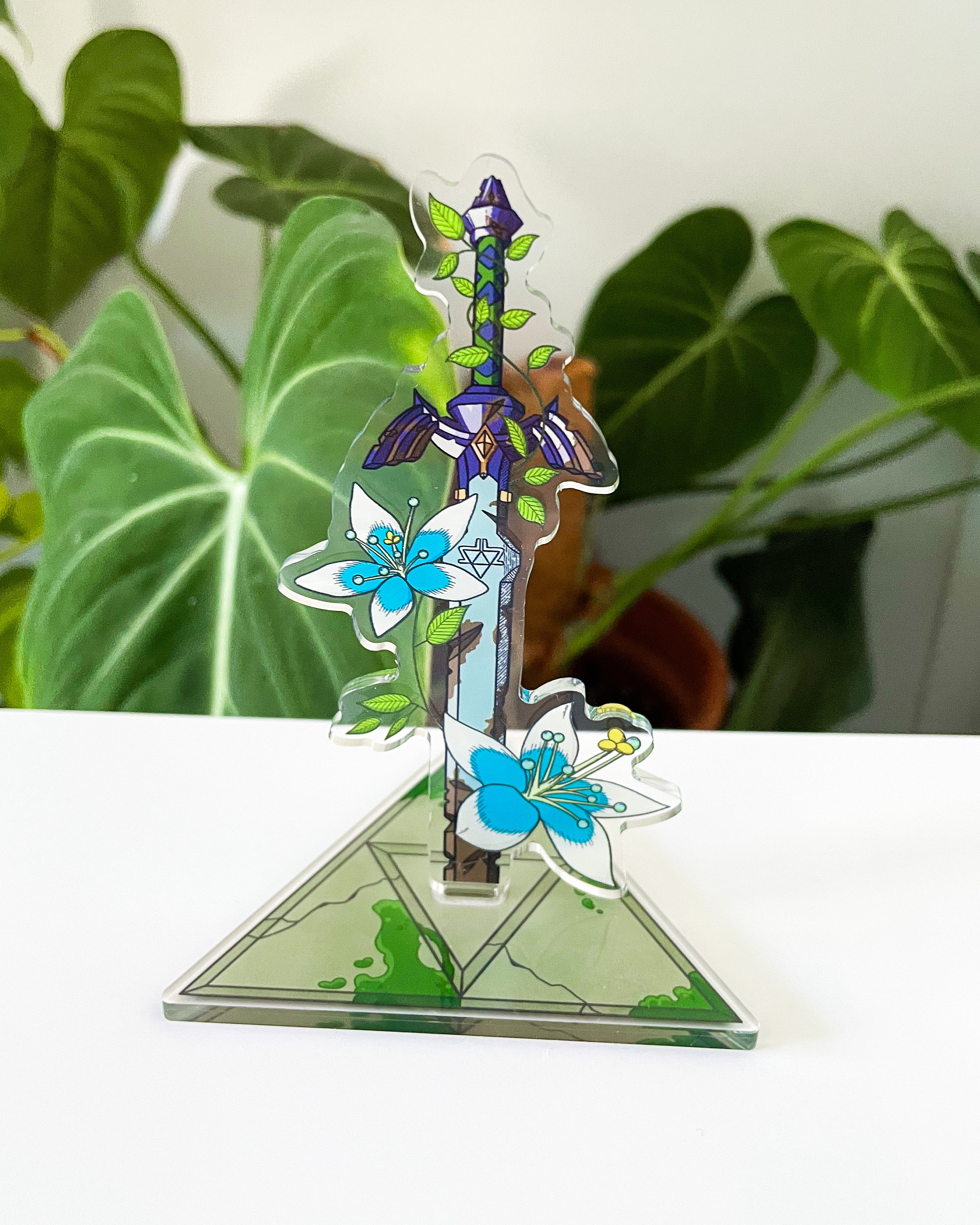 Master Sword Pedestal Acrylic Standee | Legend of Zelda: Breath of