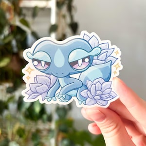 Adesivo fustellato impermeabile Gecqua - Adesivo Pokemon Vento e Onde da 2,8 pollici