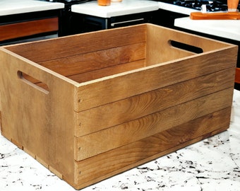 Large Wooden Crate