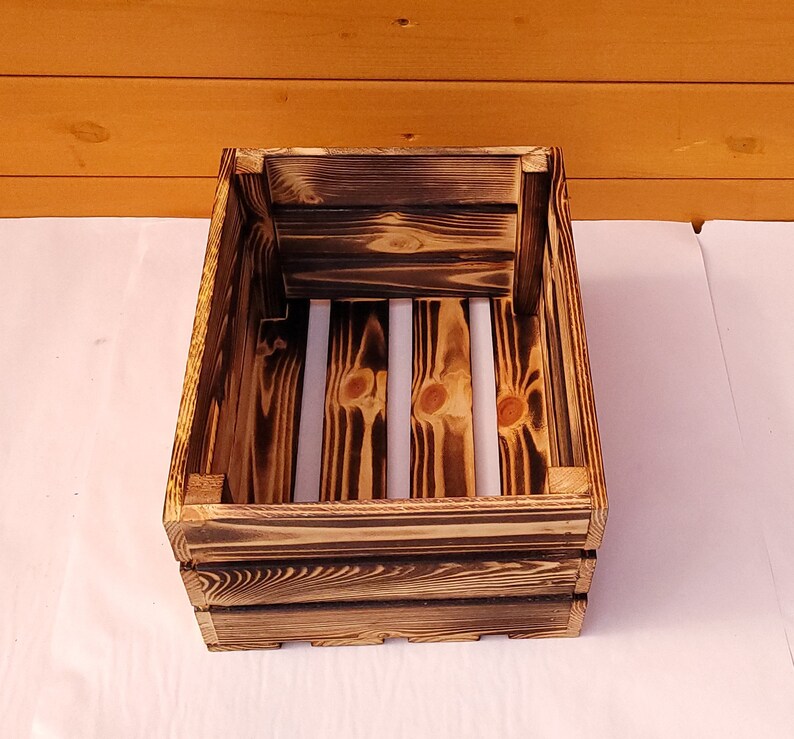 Wooden Crate Gift Box Crate Shabby Chic Storage Boxes Shelves Etsy UK