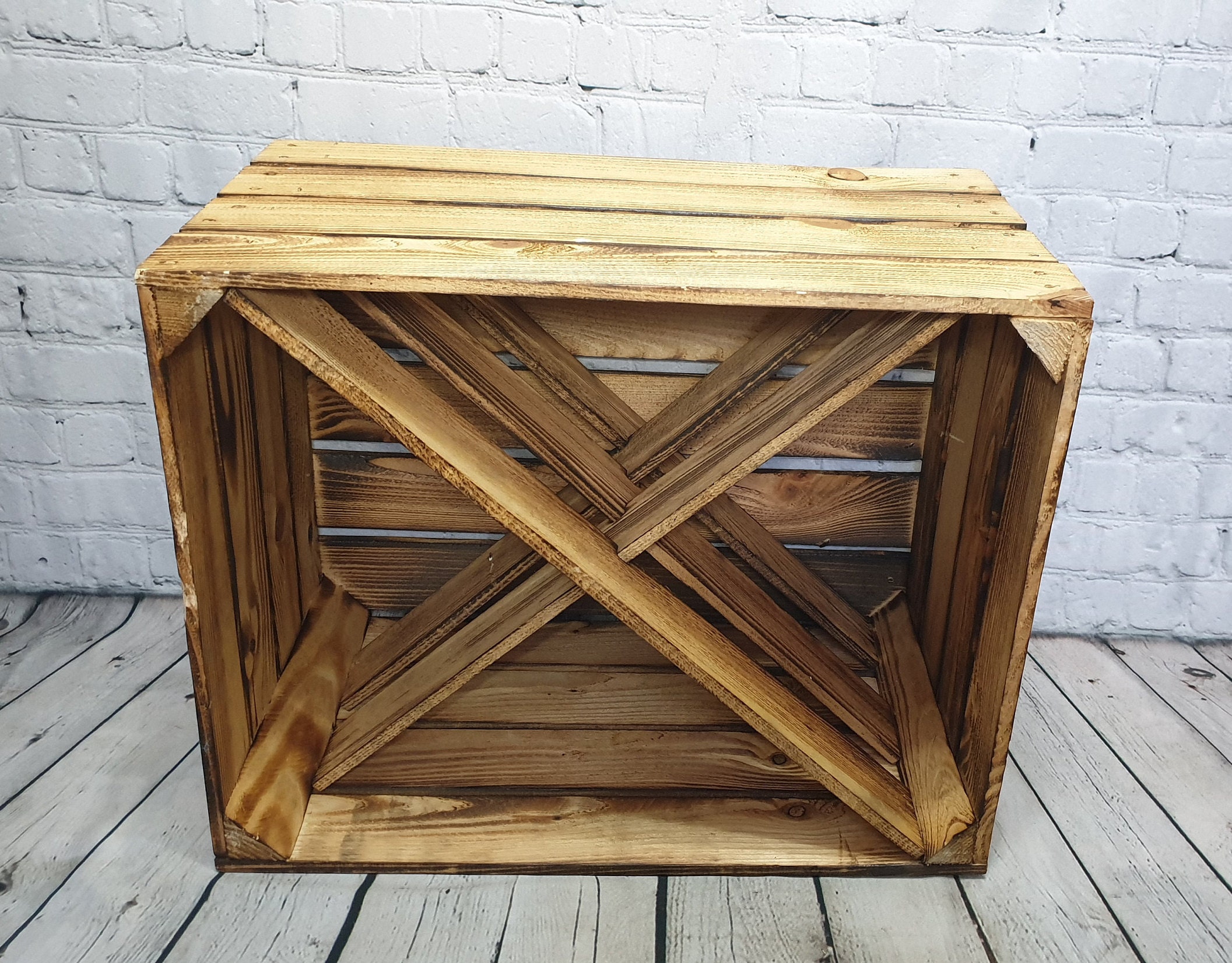 Wooden Wine Crates Storage Crate Storage Unit Etsy