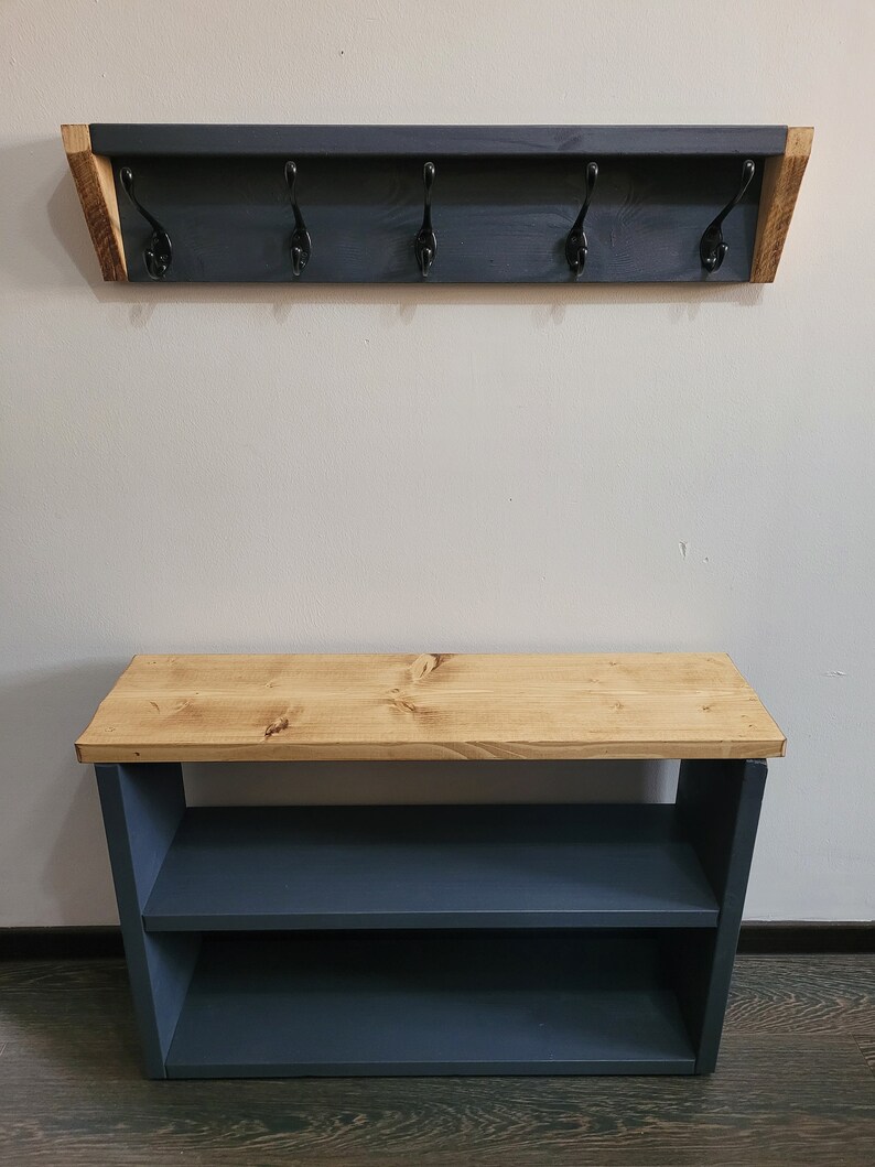 Bespoke Wall Mounted Coat Rack Etsy UK