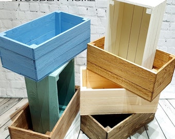 Small Wooden Crate