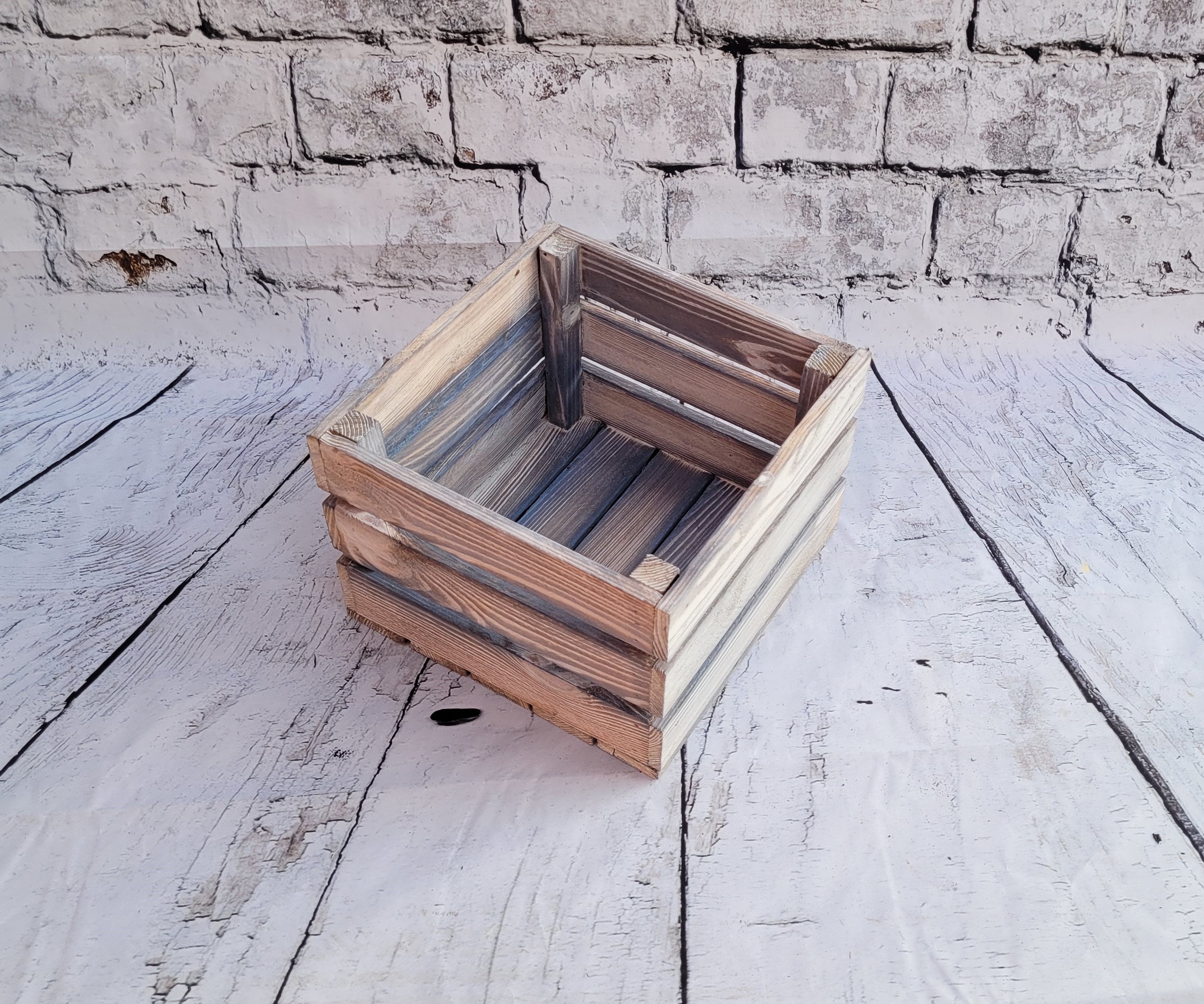 Small Wooden Crate Gift Box Etsy UK