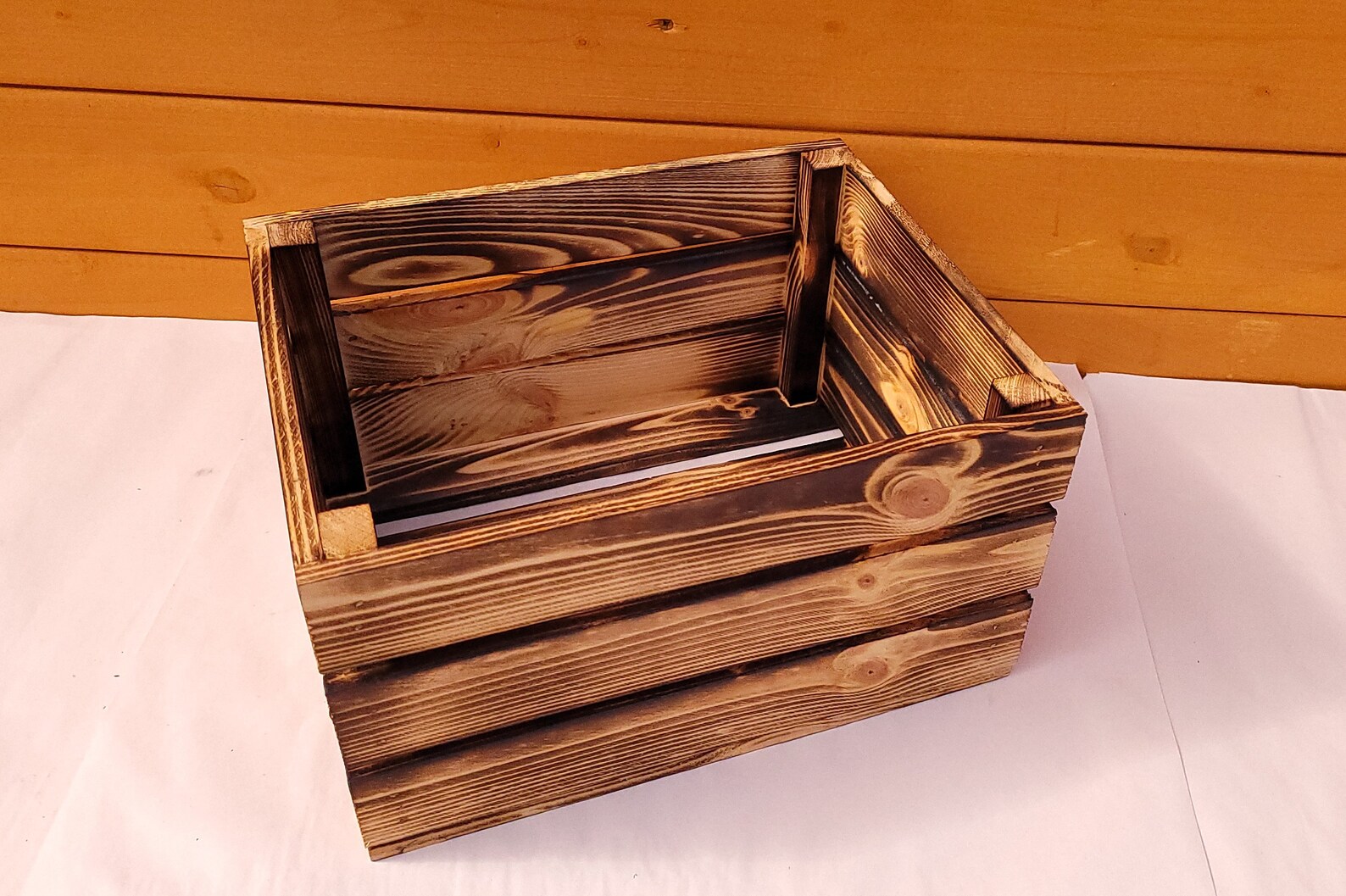 Wooden Crate Gift Box Crate Shabby Chic Storage Boxes Shelves Etsy UK