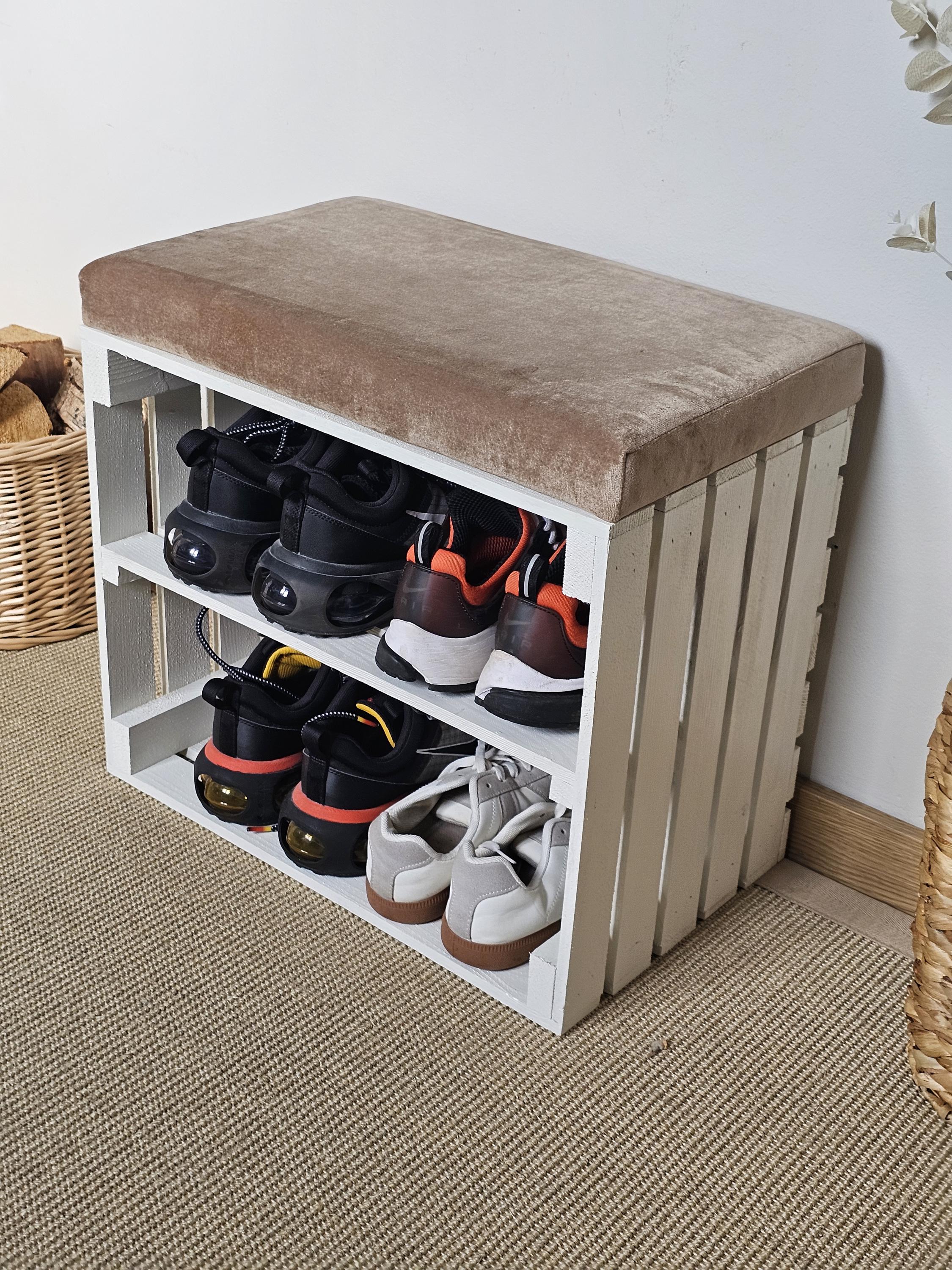 Banco Zapatero COSTWAY De Madera De Niveles, Zapatero Con