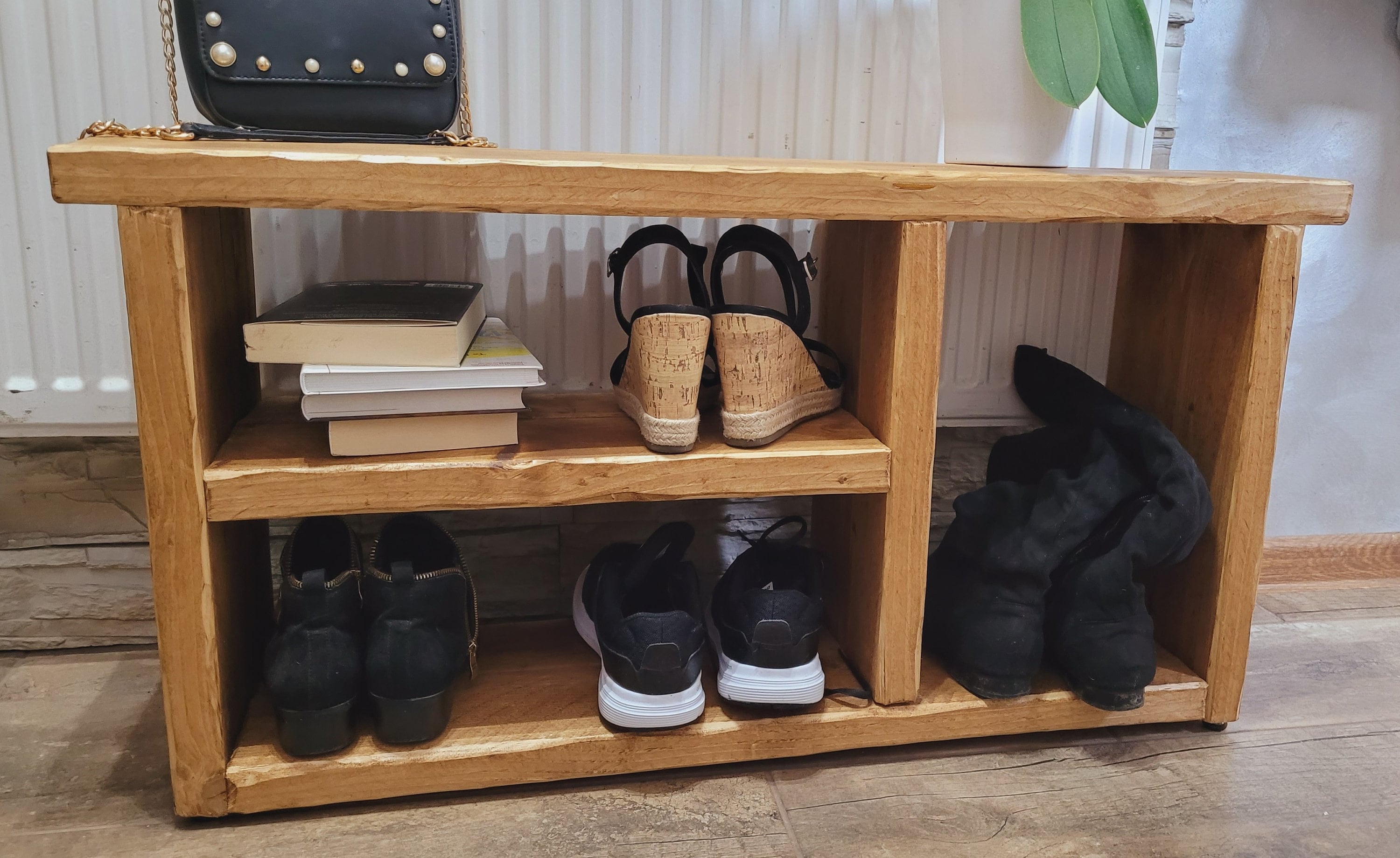 Shoe rack farmhouse deals
