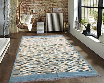 176x124 cm Free Shipping At Lowest Price 6x4 Feet Turkish Kilim rug,Pictorial rug,Anatolian Rug,Modern Kilim,Handwoven rug Afghan Kilim