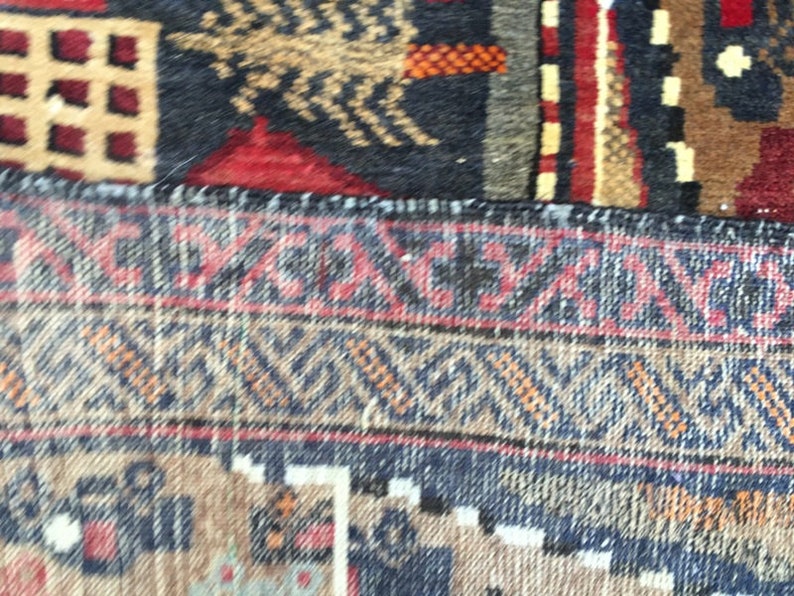 150x88 cm Free Shipping Vintage Afghan Rug 5x3 Feet Boho Area Rug Handknotted Rug,Turkish Rug Tribal Rug Afghan Wool Kilim Rug
