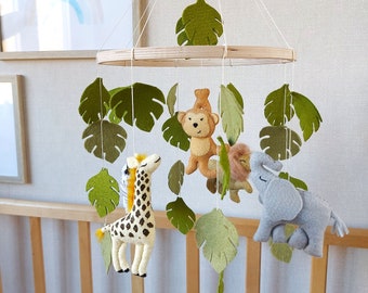 Baby Mobile Jungle Etsy Baby Mobile Jungle Etsy