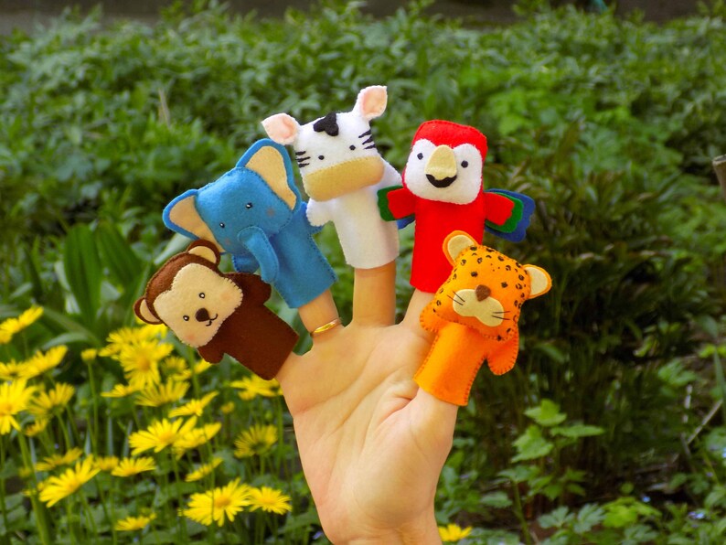 Finger puppets set Animals Finger Puppets Large set of 20 Etsy