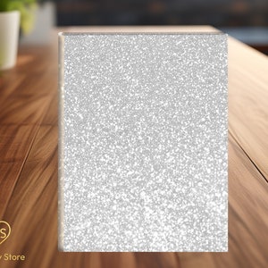 Witte glitter Celebrity Award-folio's, luxe folio voor winnaars, menu witte glitter, aandenken folio, luxe award-enveloppen, witte luxe map