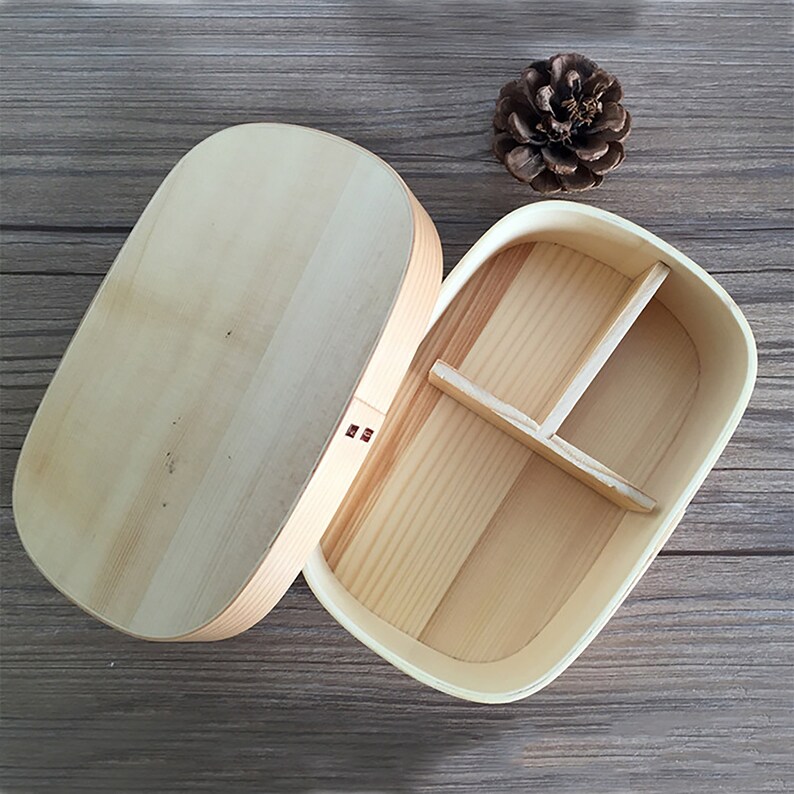 Holz Bento Box einlagige Fraxinus Mandshurica Bento Box | Etsy