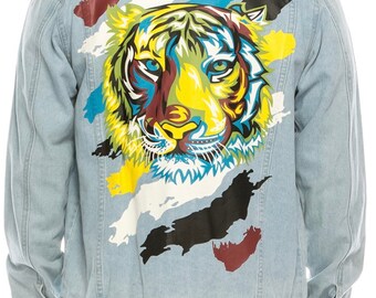 tiger denim jacket mens