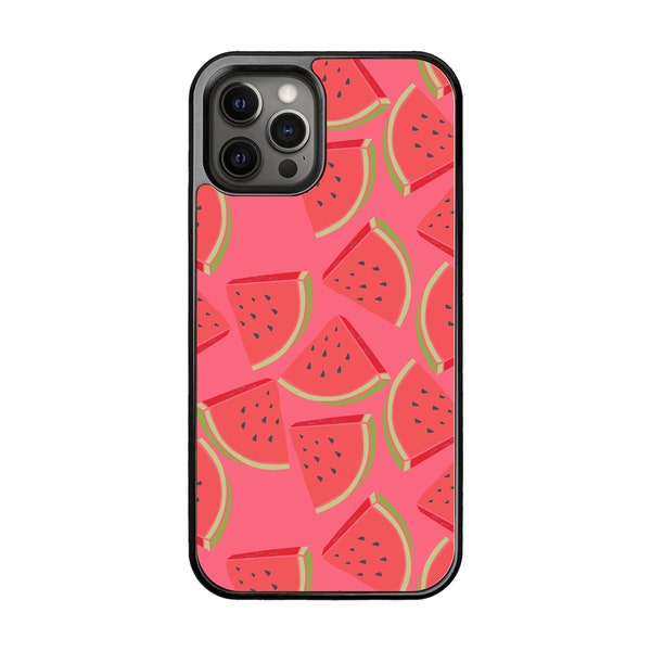 Watermelon Pattern - Phone Case for iPhone 15 14 13 12 11 Pro Max SE XS XR X 7 8 (MEL272)
