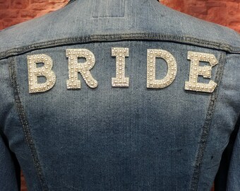 iron on letters for denim jacket