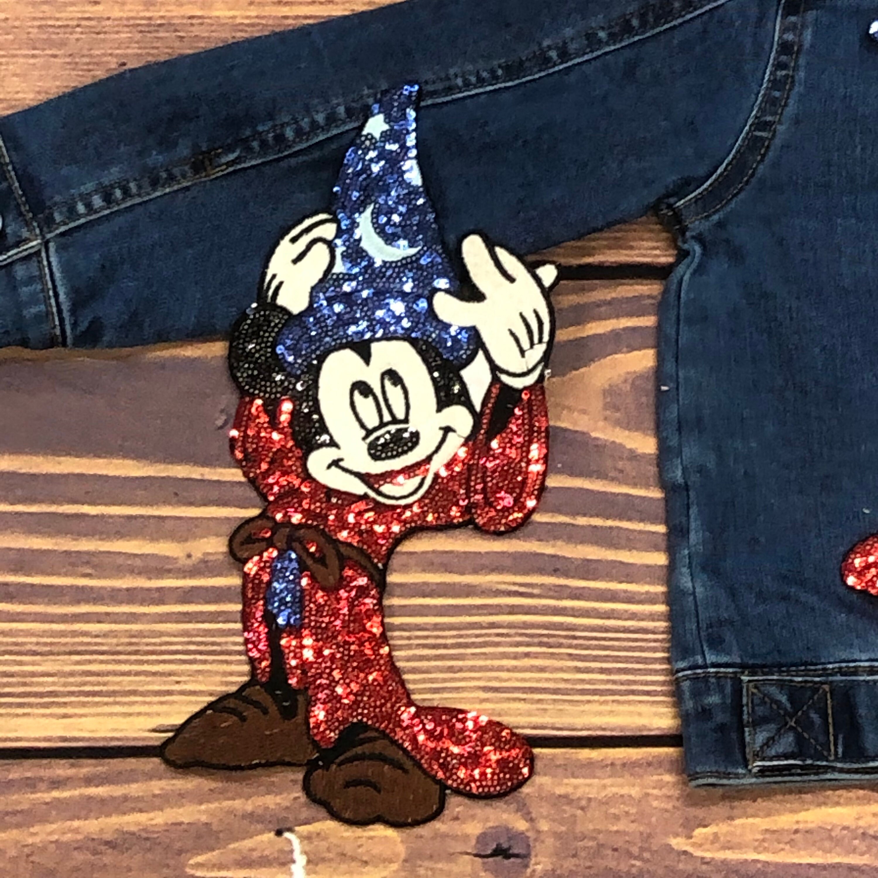 Parche Termoadhesivo Infantil Parche Bordado Mickey Mouse Hierro