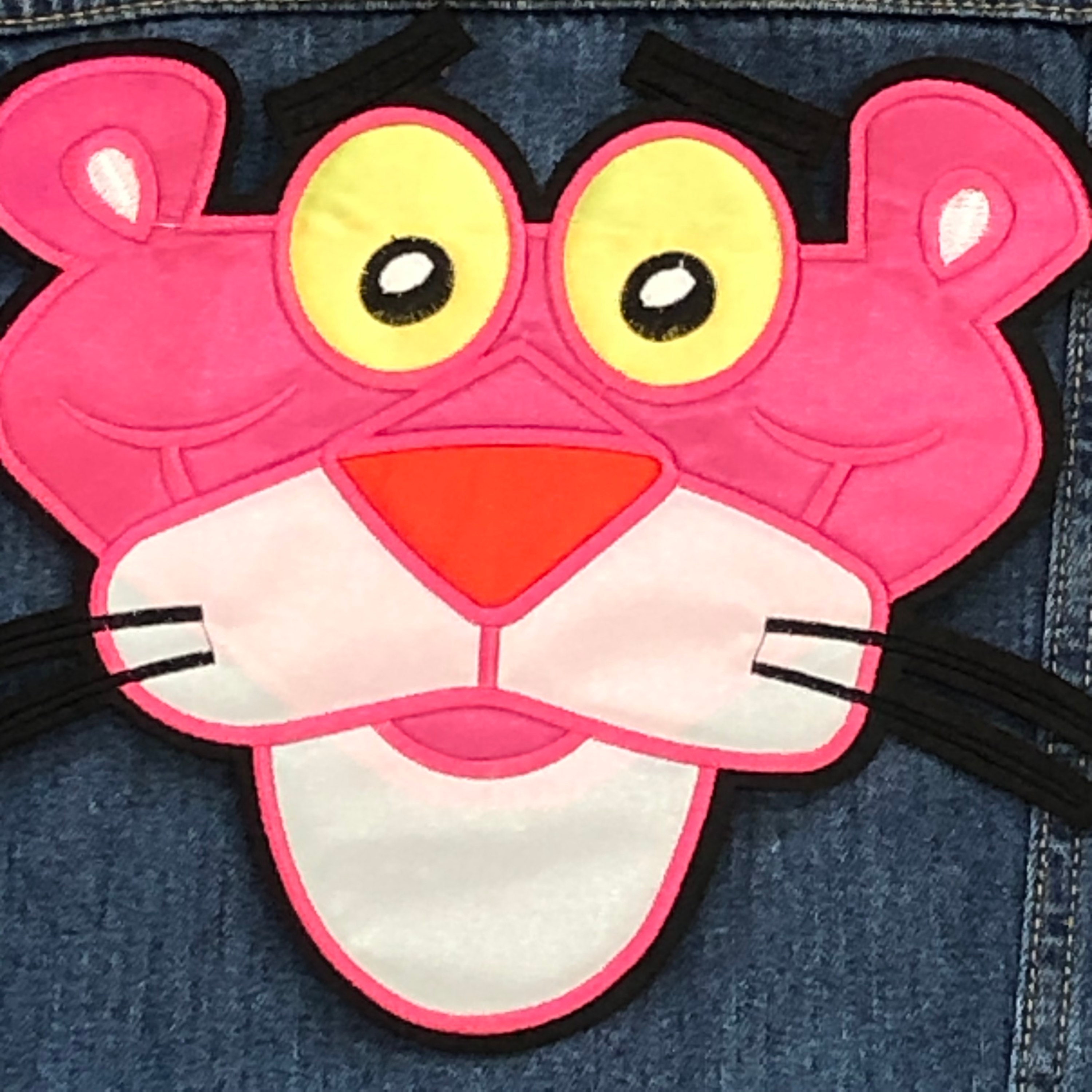 Pink Panther Patch Large sew on or iron on | Etsy