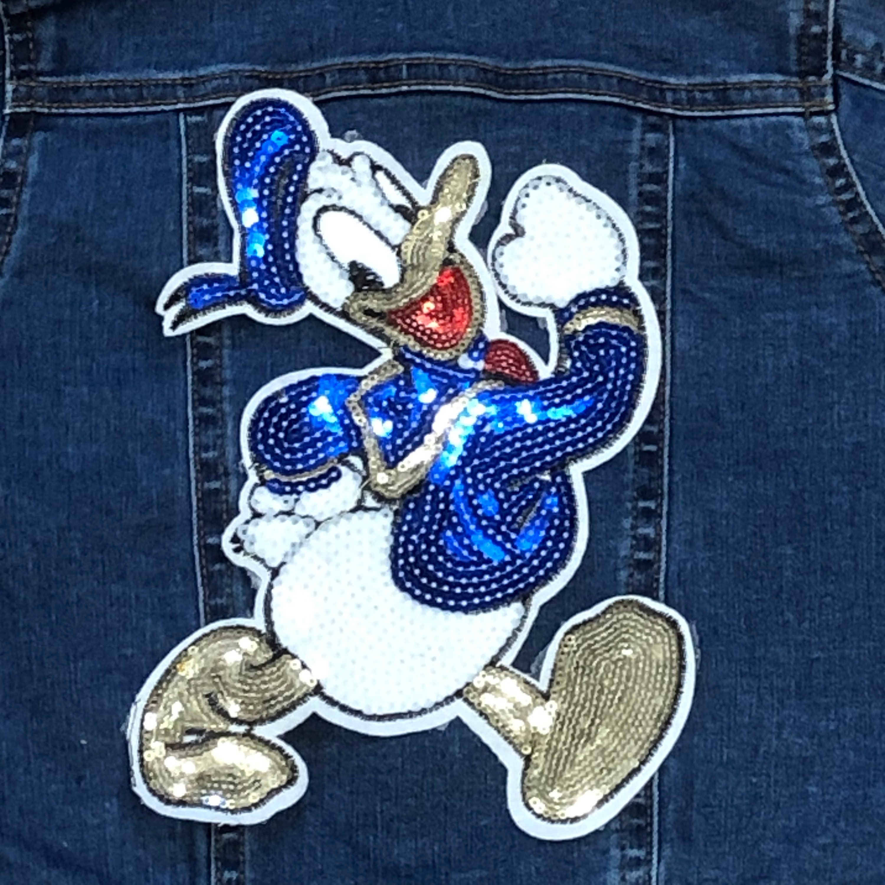 Donald Duck patch Iron on or sew on Etsy