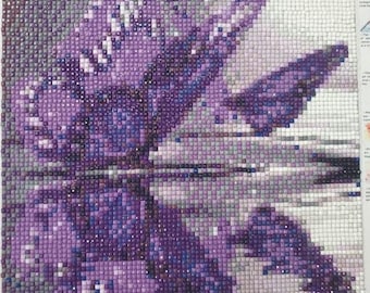 Diamond Art of Purple Butterflies