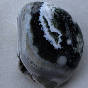 8th Vein Ocean Jasper Palmstone