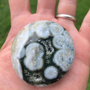 8th Vein Ocean Jasper Palmstone