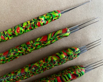 Dreadlock Crochet Hook Set, Handmade Dread Maintenance Tools