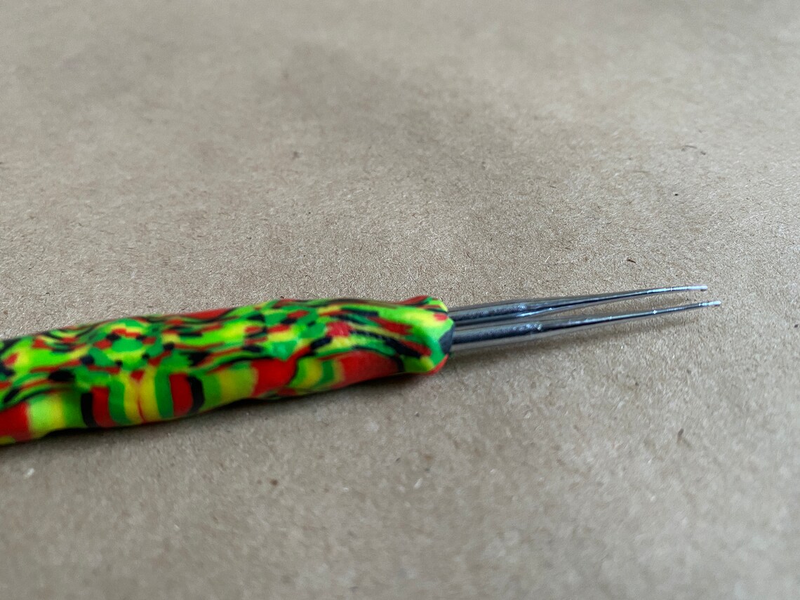 0.5 Mm Dreadlock Crochet Tool, Double Hook, Unique Design, Needle for