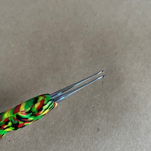 0.75 mm Dreadlock Crochet Tool, Double Hook, Unique Design, Needle For Making locks And Lock Repairs, Crochet Pin for Dread Maintenance