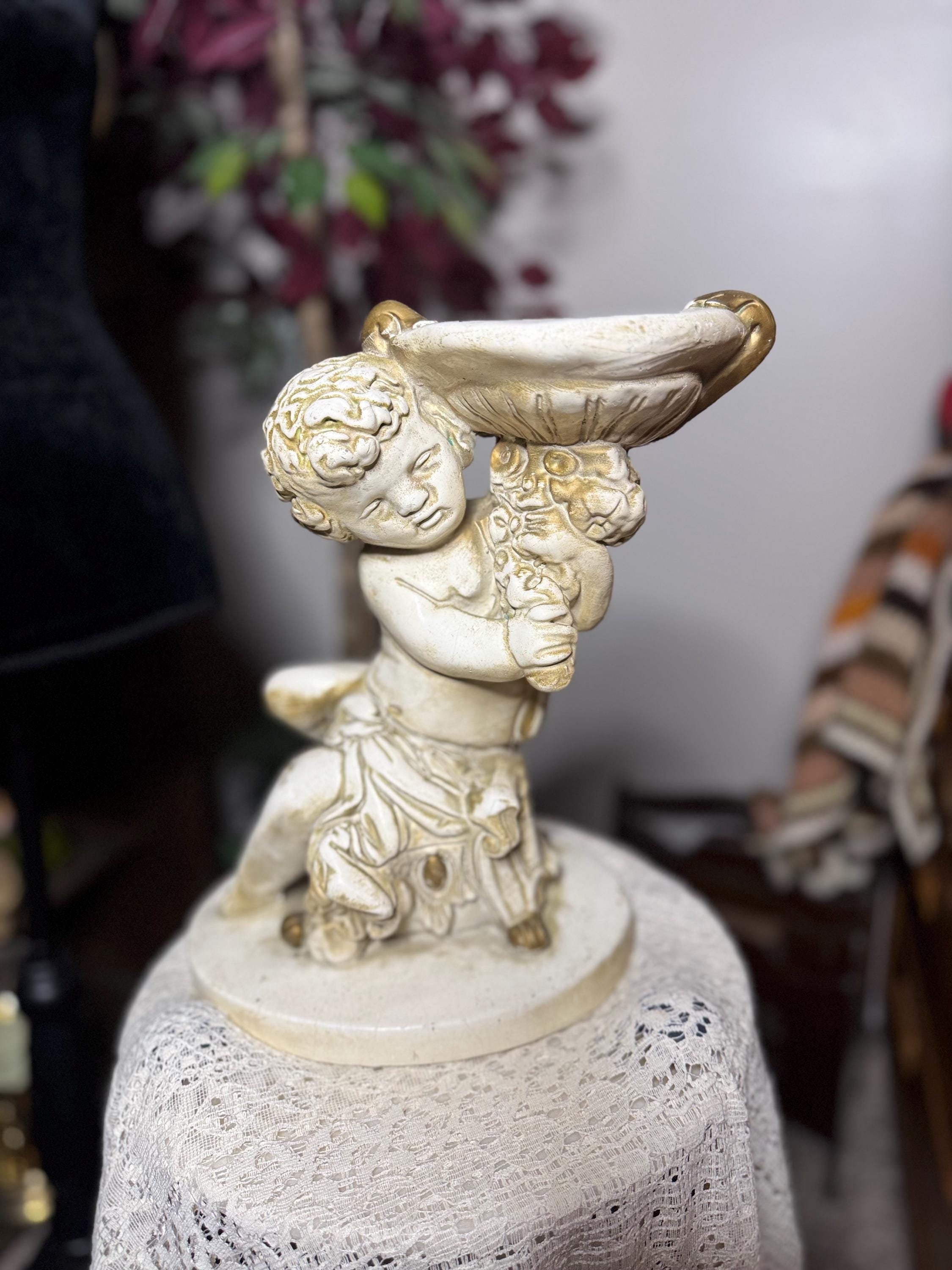 Vintage Angel Plant Holder - Etsy