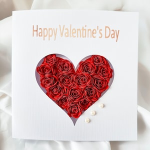 handmade card with earrings - happy birthday card - simple card - flower card, handmade card - cards- valentine card, valentine’s gifts