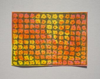 Riso Print | Blumenwiese | DIN A5