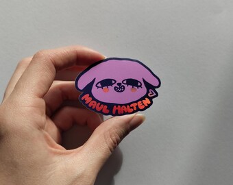 Sticker Set | Maul halten <3 | Set of 3