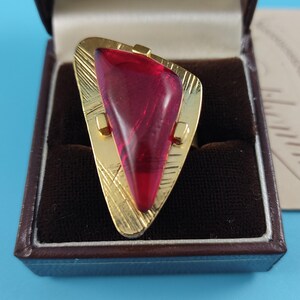 Bague Dorée Réglable Dolce Vita - 4x2 Cm, Occasion Très Bon état - Style Bohème