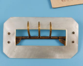 Boucle de ceinture vintage Hy-Capacity Humboldt Iowa Farm