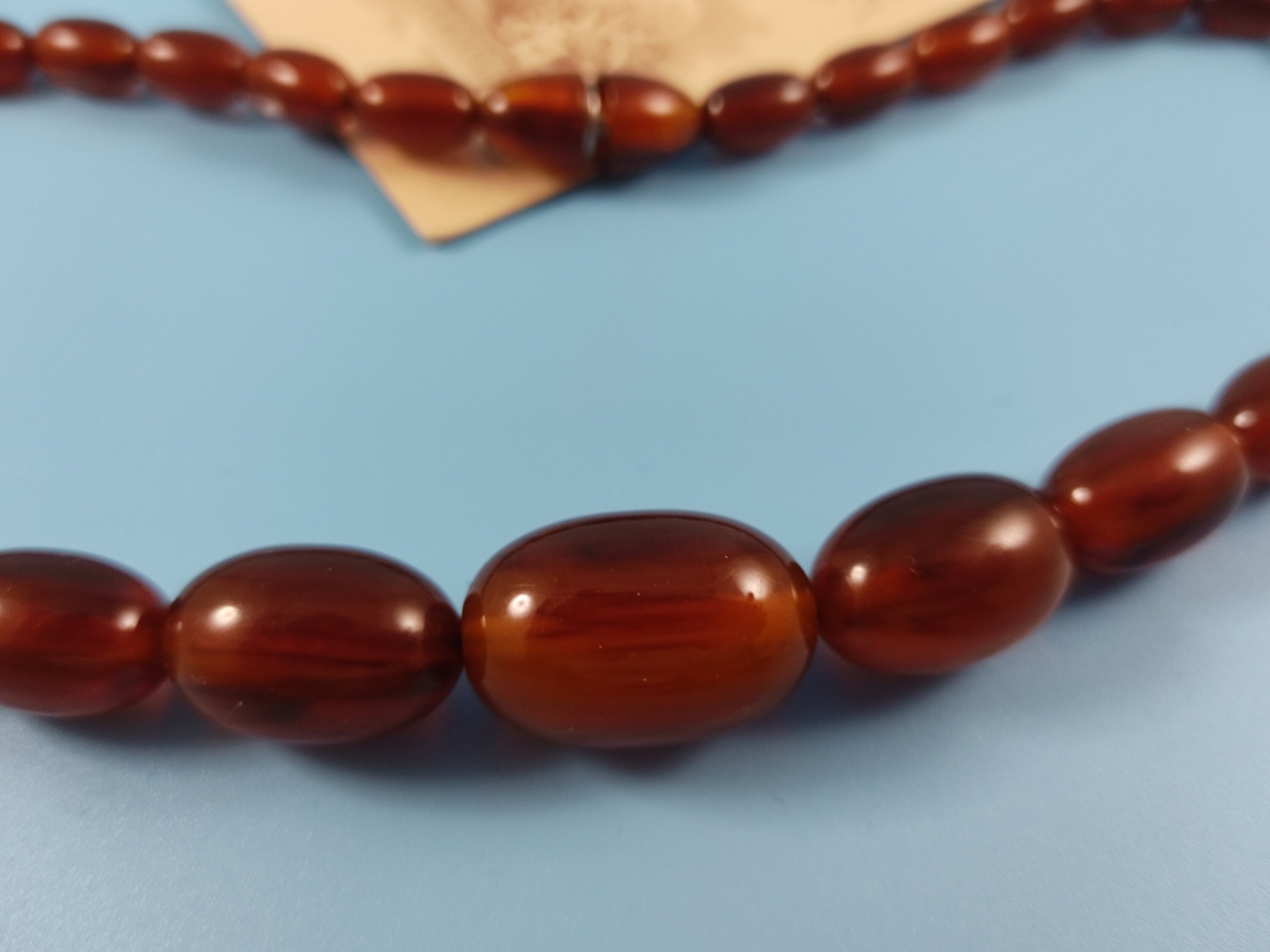 Lot De 30 Perles Anciennes En Bakélite - Vintage - Occasion - Pour Création De Bijoux Ou Collection