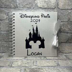 Personalised Disneyland Scrapbook