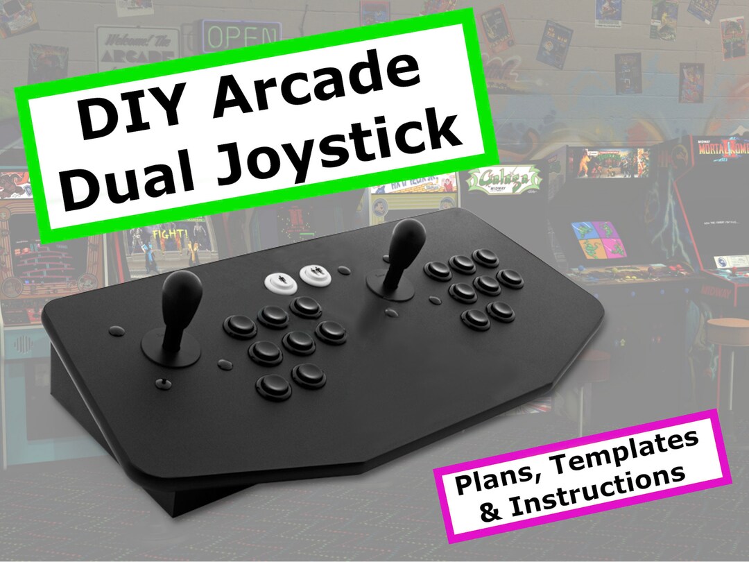 DIY Controller Stick Plans for MAME Arcade Build Your Own X