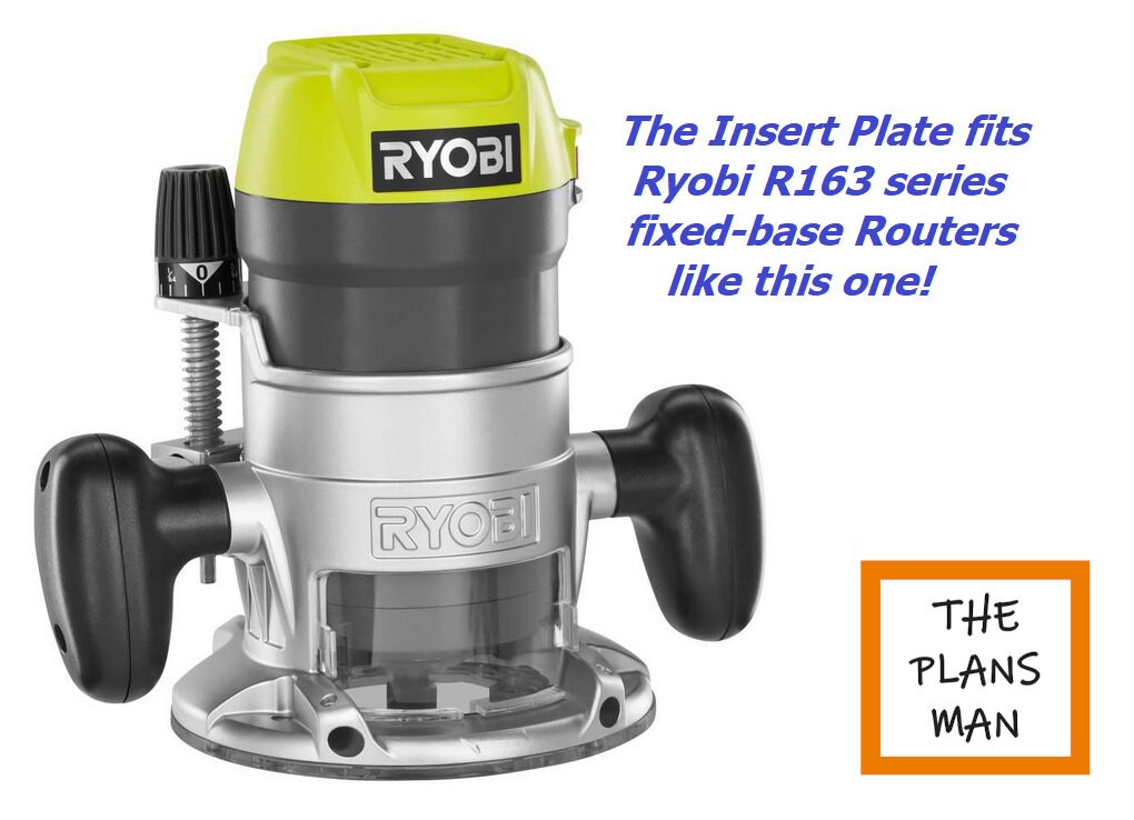 Guide Bushing Insert Plate for Ryobi FixedBase Router use to Etsy