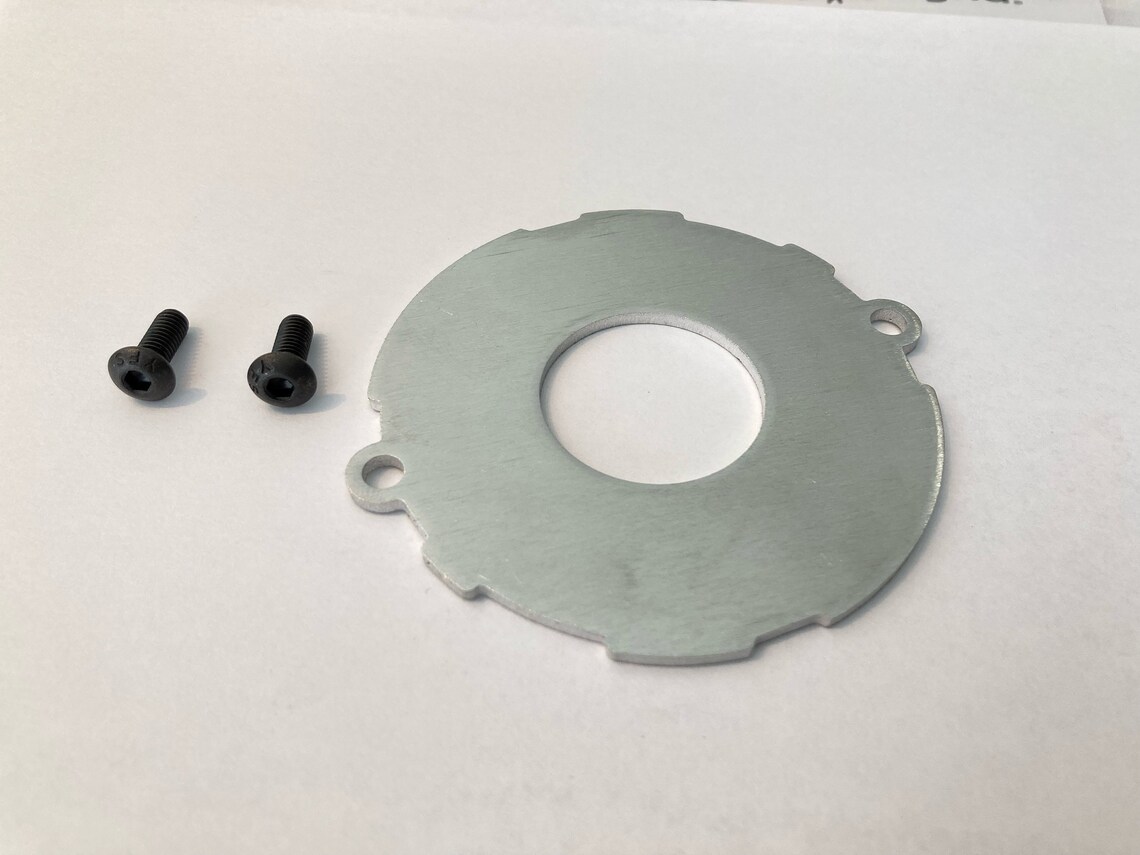 Guide Bushing Insert Plate for Ryobi Plunge Router, Use to Trace