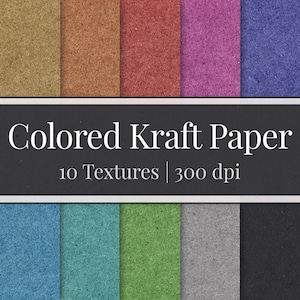 Conjunto de texturas de papel kraft, 10 texturas em alta resolução, 300 dpi, 12 x 12 polegadas, papel, estrutura, reciclado, madeira, tecido, papelão, caixa de papelão