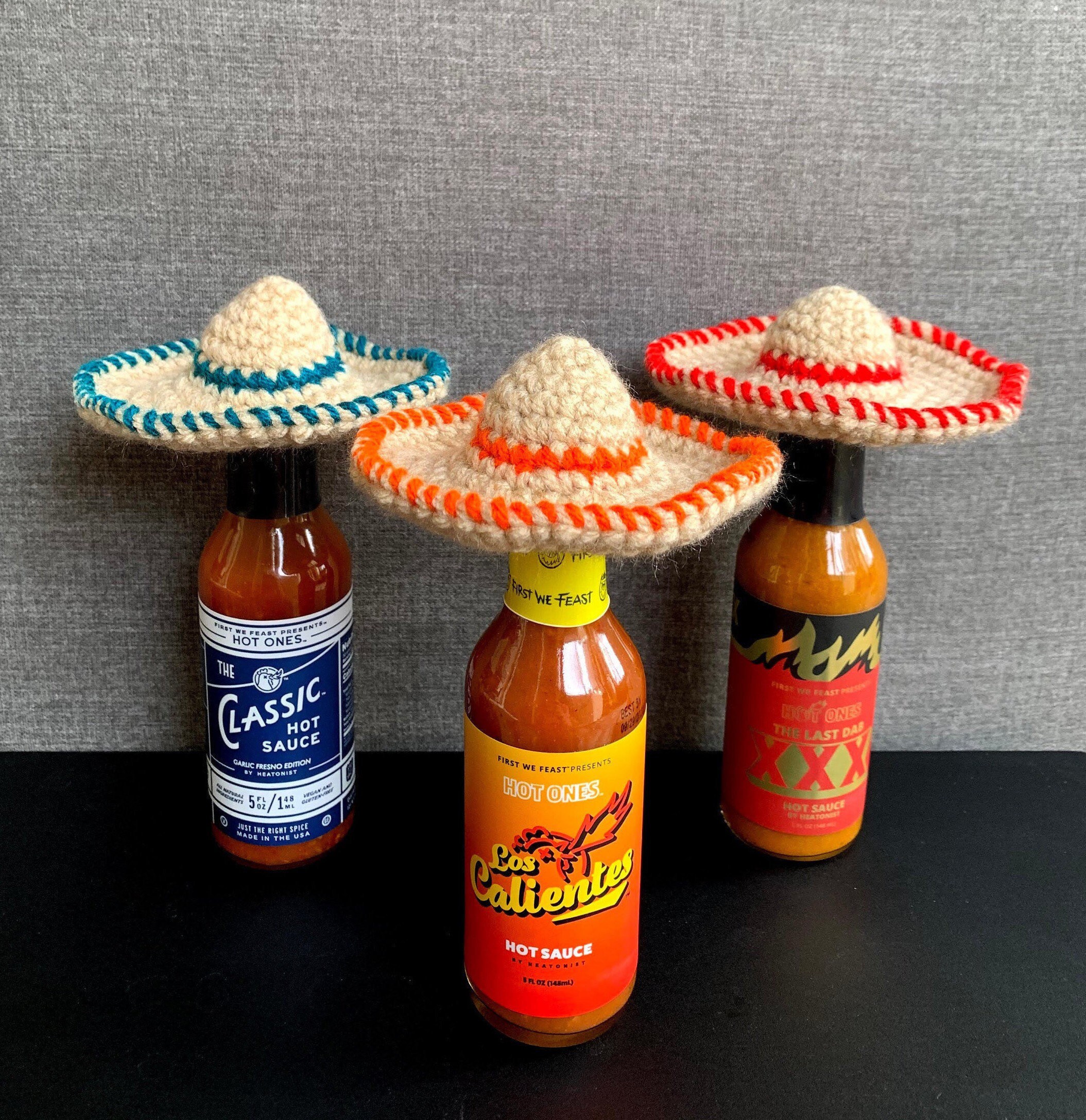 Mini Sombrero Fiesta Decoration Drink 