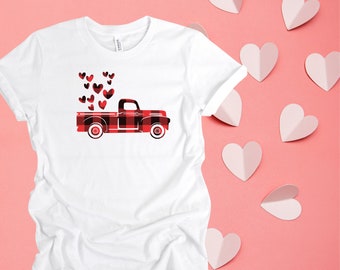 Love Shirt | Heart Shirt | Buffalo Plaid | Valentines Day Shirt | Valentines Day Outfit | Cute Shirt | Funny Shirt | Valentine's Day Outfit