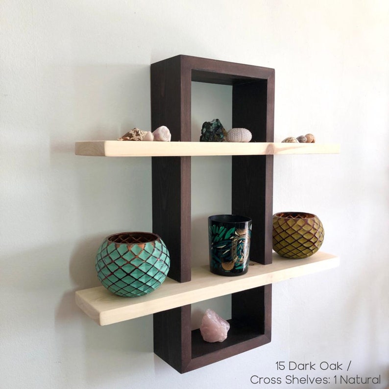 Rectangle Floating Shelves Cross Shelves. Insert Shelves Etsy