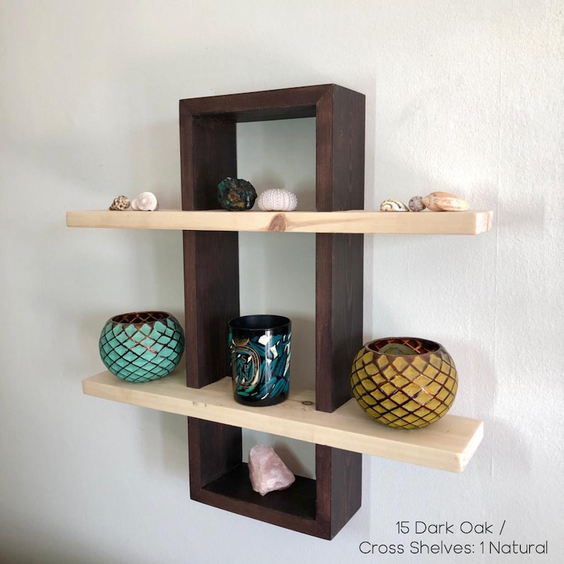 Rectangle Floating Shelves Cross Shelves. Insert Shelves Etsy